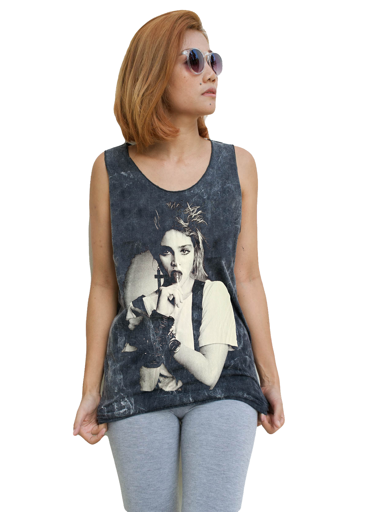 Unisex Madonna Tank-Top Singlet vest Sleeveless T-shirt