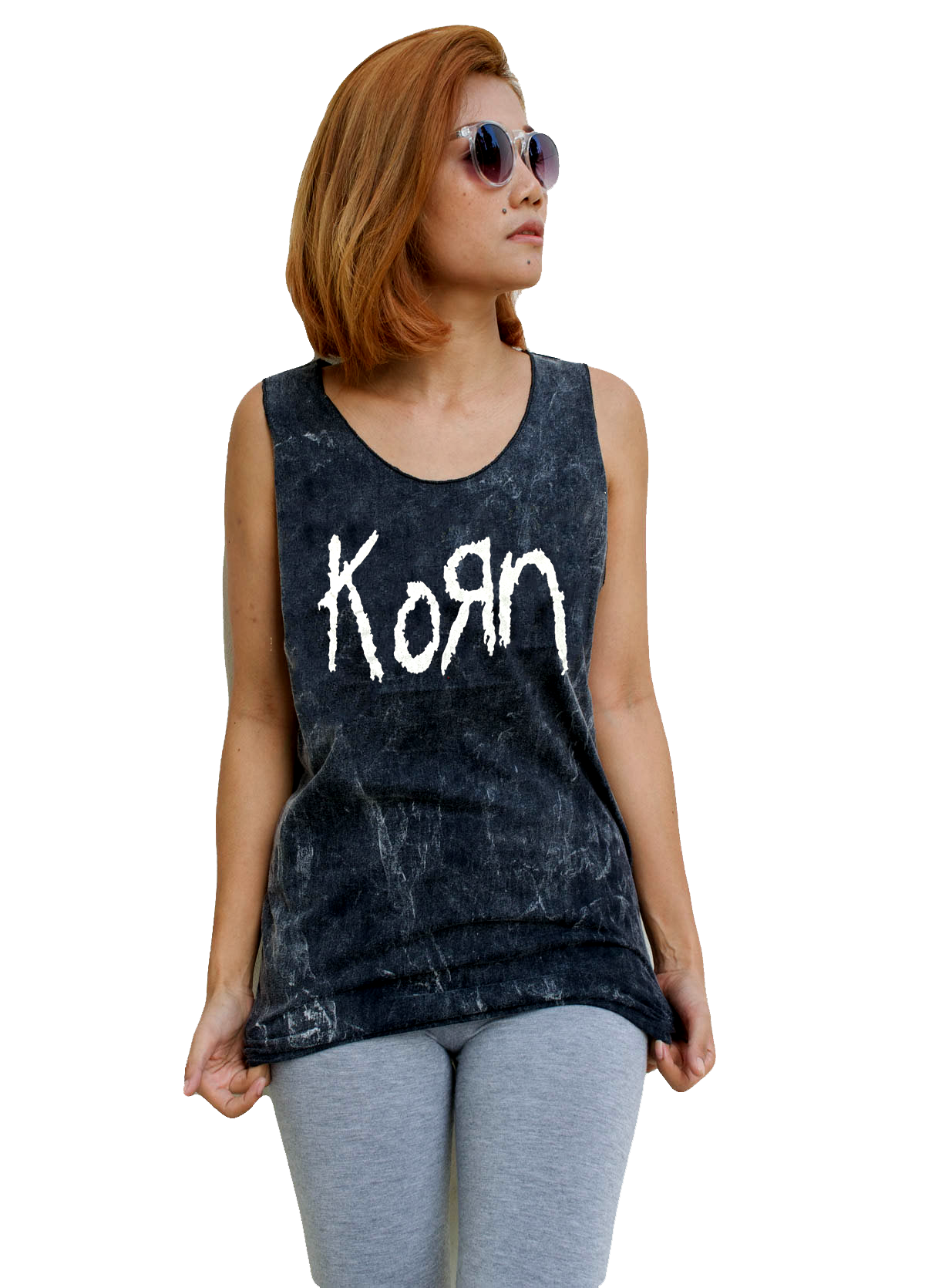 Unisex Korn Tank-Top Singlet vest Sleeveless T-shirt