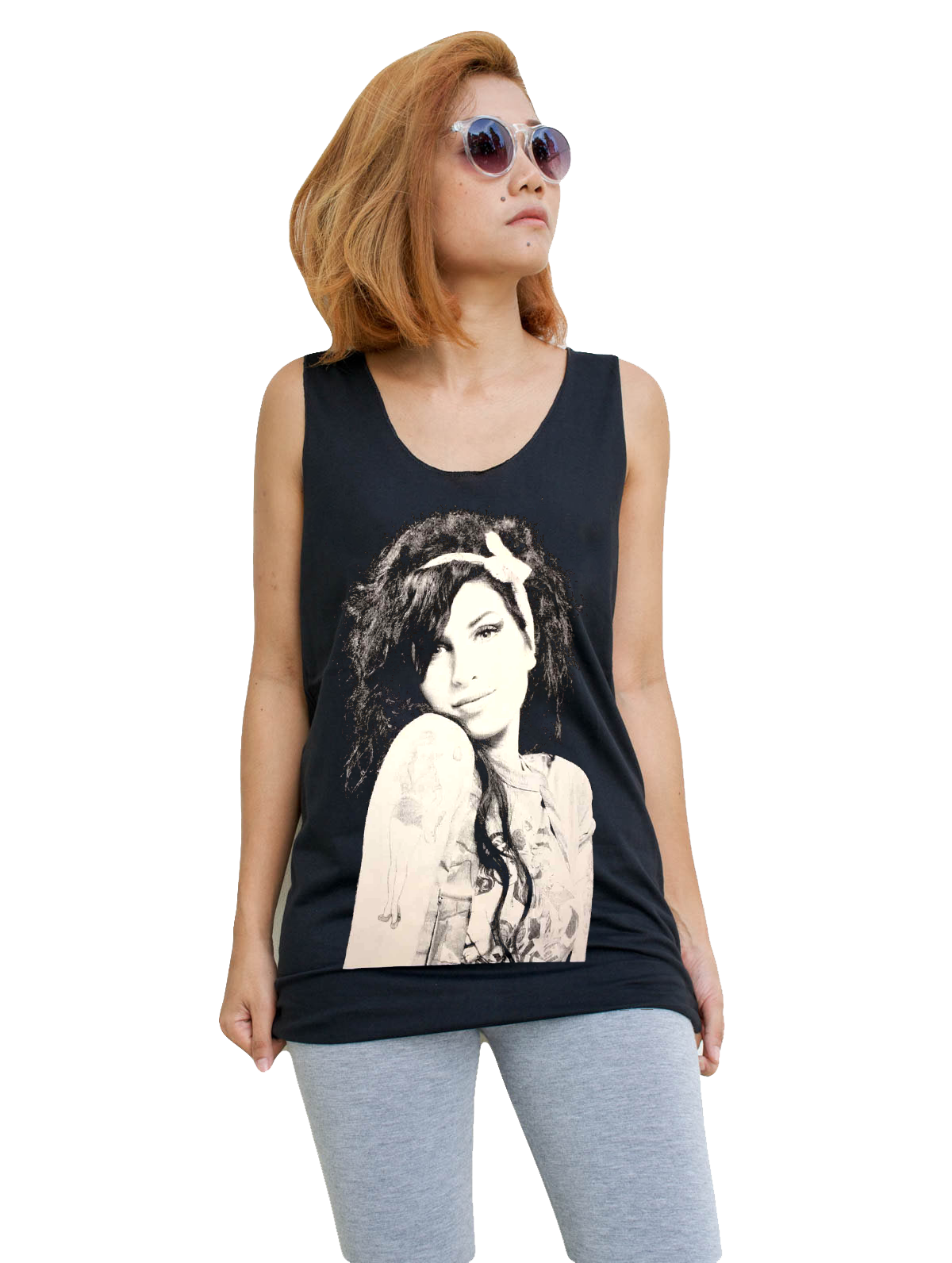 Unisex Amy Winehouse Tank-Top Singlet vest Sleeveless T-shirt