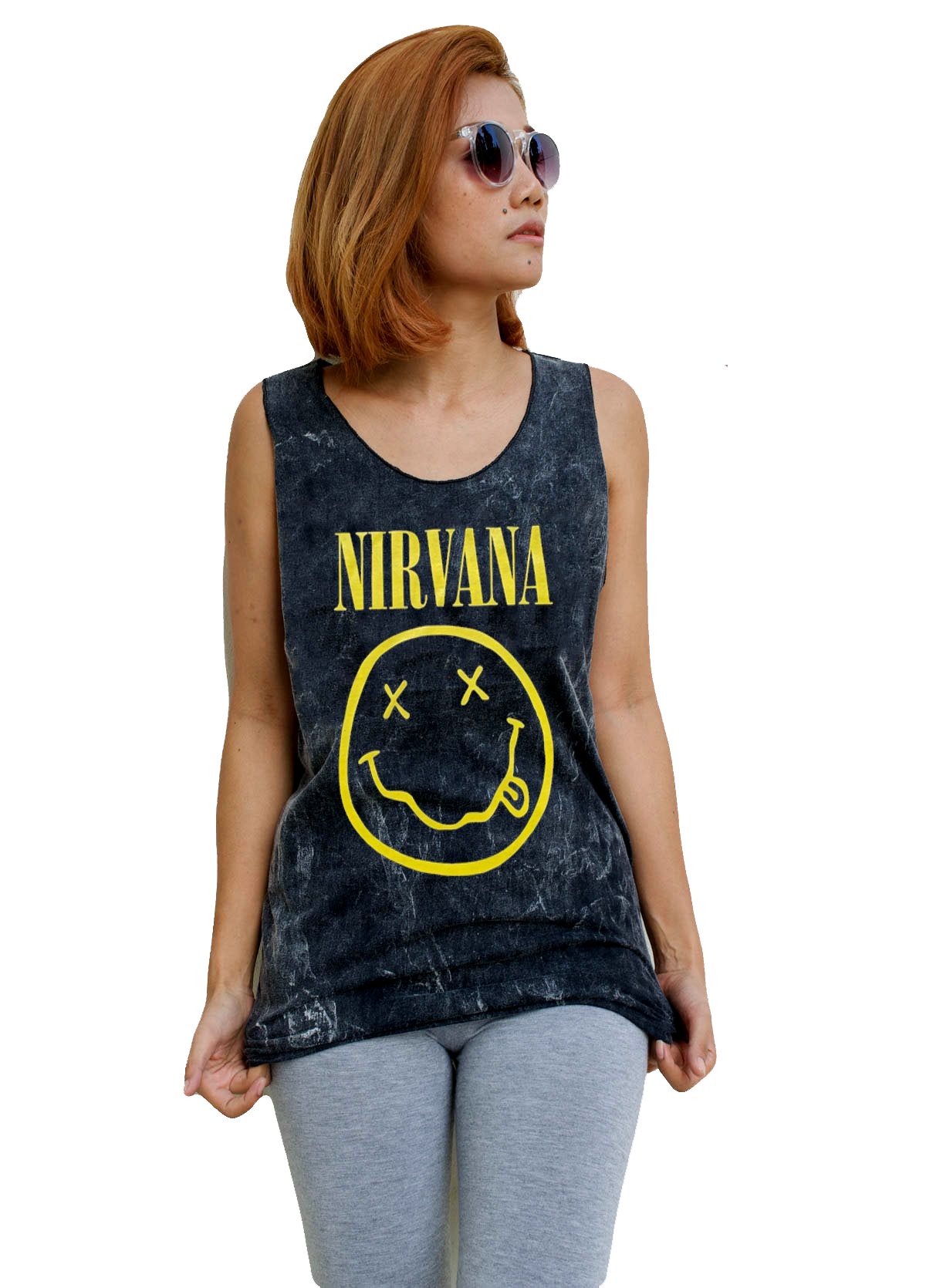 Unisex Nirvana Tank-Top Singlet vest Sleeveless T-shirt