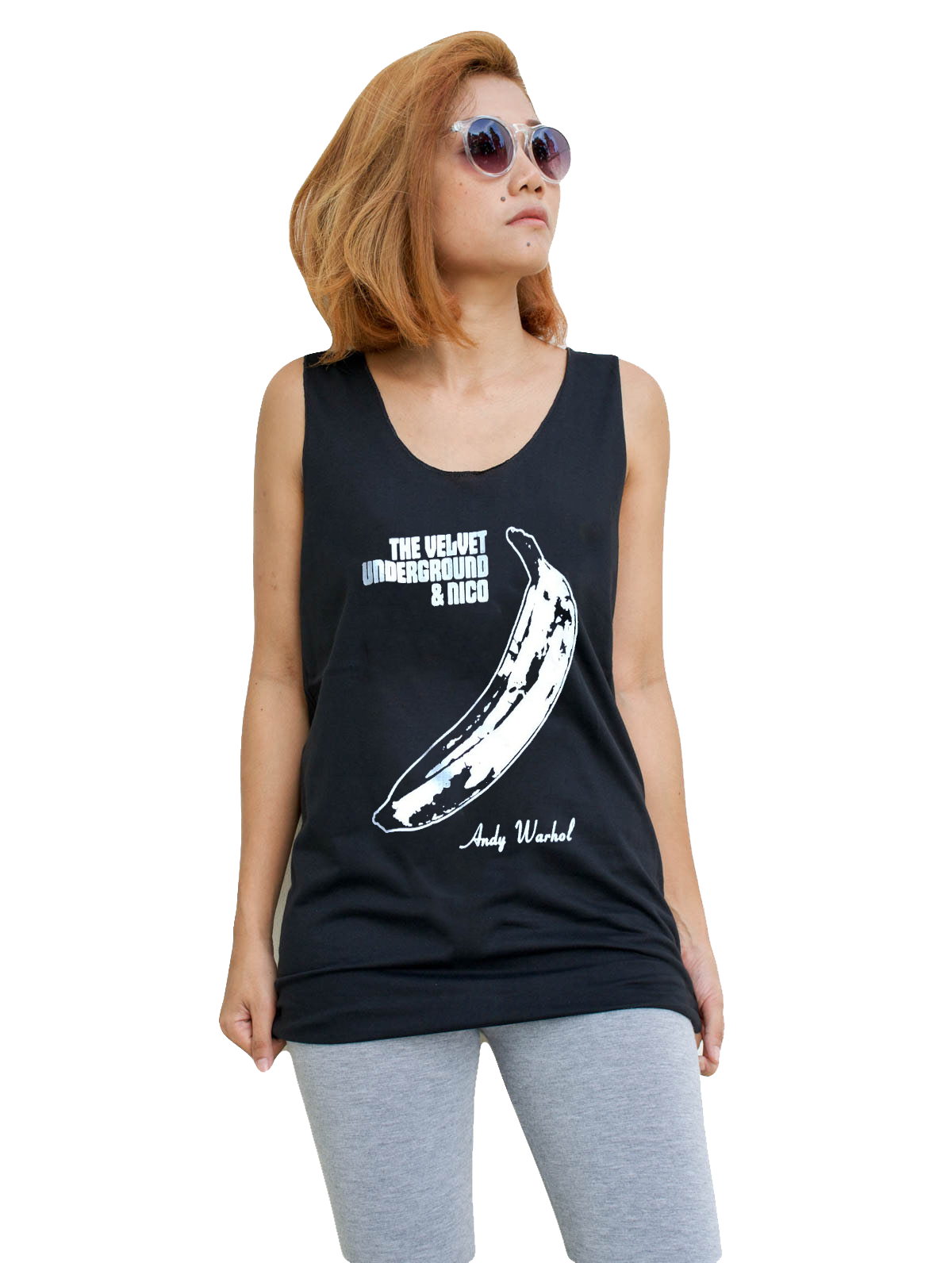 Unisex Andy Warhol The Velvet Underground Tank-Top Singlet vest Sleeveless T-shirt