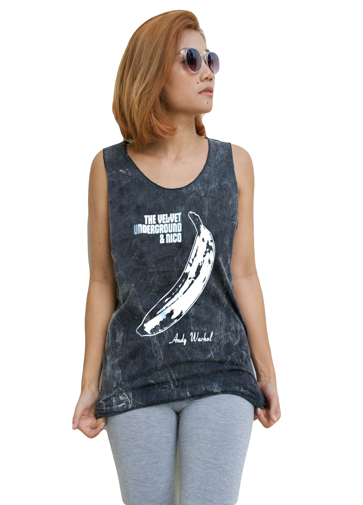 Unisex Andy Warhol The Velvet Underground Tank-Top Singlet vest Sleeveless T-shirt