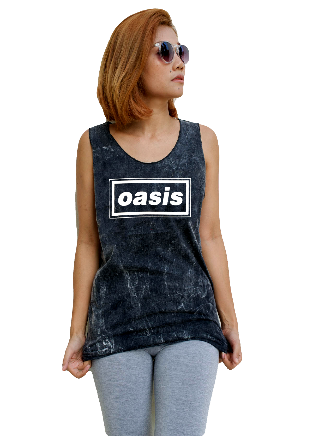 Unisex Oasis Tank-Top Singlet vest Sleeveless T-shirt