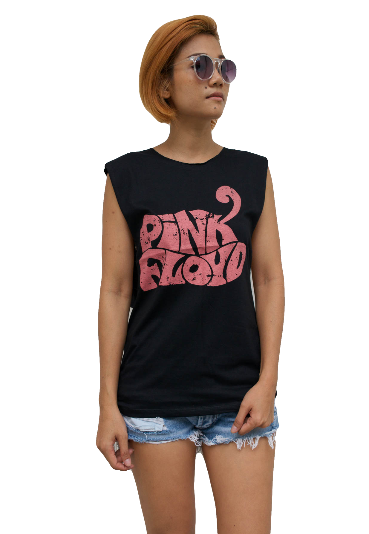 Ladies Pink Floyd Vest Tank-Top Singlet Sleeveless T-Shirt