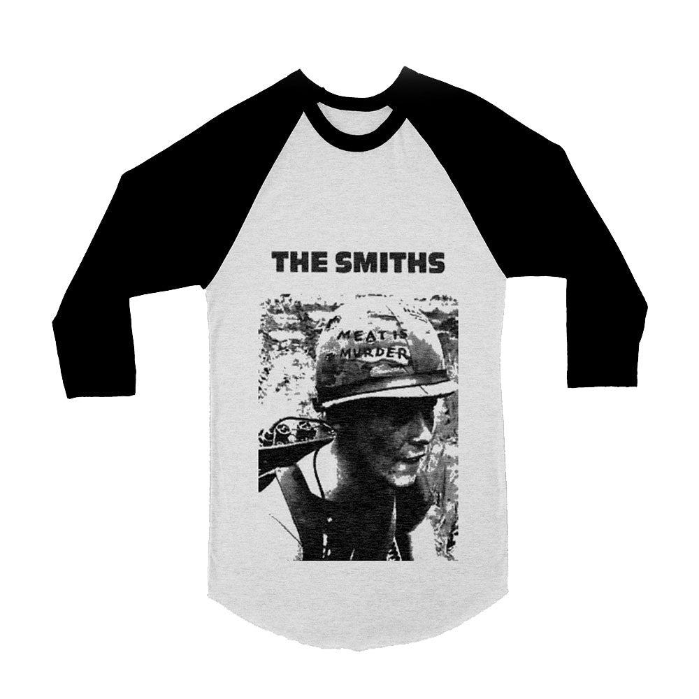 Unisex The Smiths Meat Is Murder 3/4 Sleeve Baseball T-Shirt