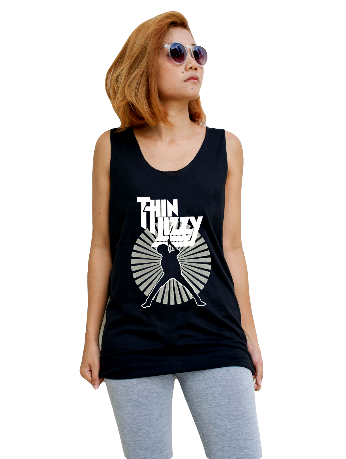 Unisex Thin Lizzy Tank-Top Singlet vest Sleeveless T-shirt