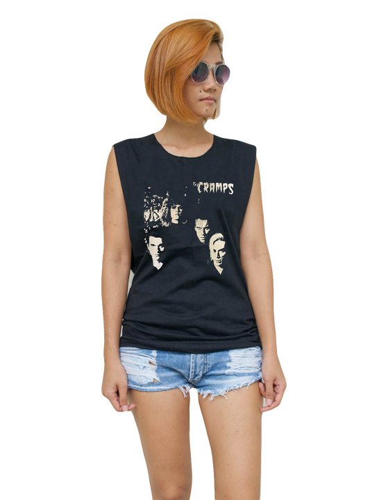 Ladies The Cramps Vest Tank-Top Singlet Sleeveless T-Shirt