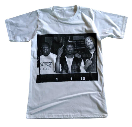 Biggie Tupac Redman Trust Nobody Short Sleeve T-Shirt - 101Box