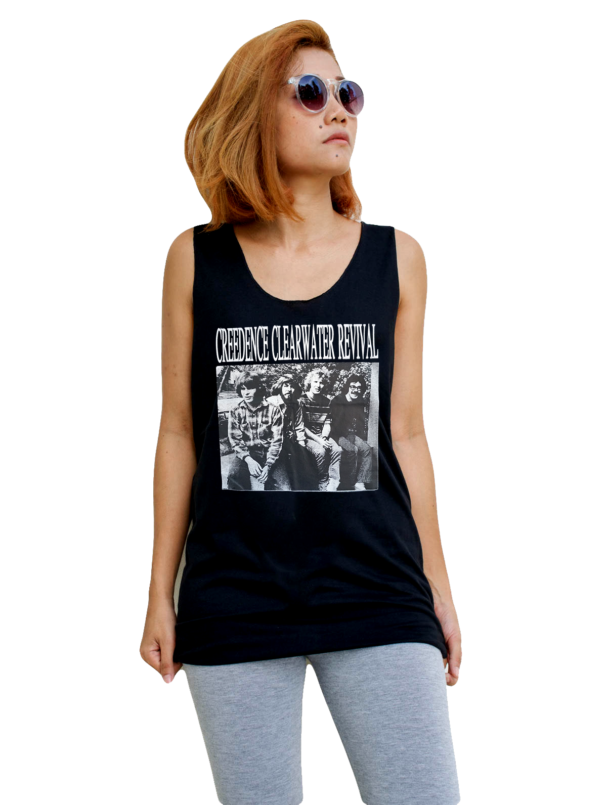 Unisex Creedence Clearwater revival Tank-Top Singlet vest Sleeveless T-shirt