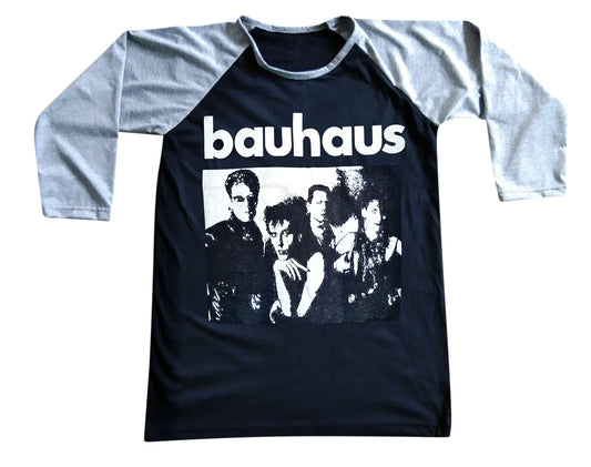 Unisex Bauhaus Raglan 3/4 Sleeve Baseball T-Shirt