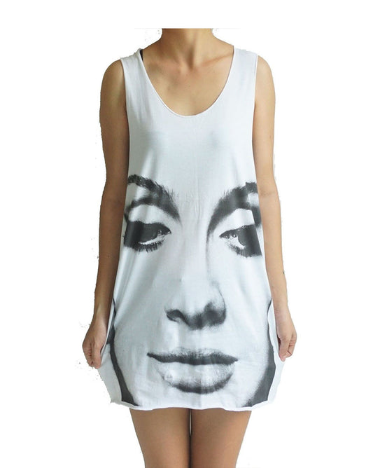Unisex Adele Tank-Top Singlet vest Sleeveless T-shirt