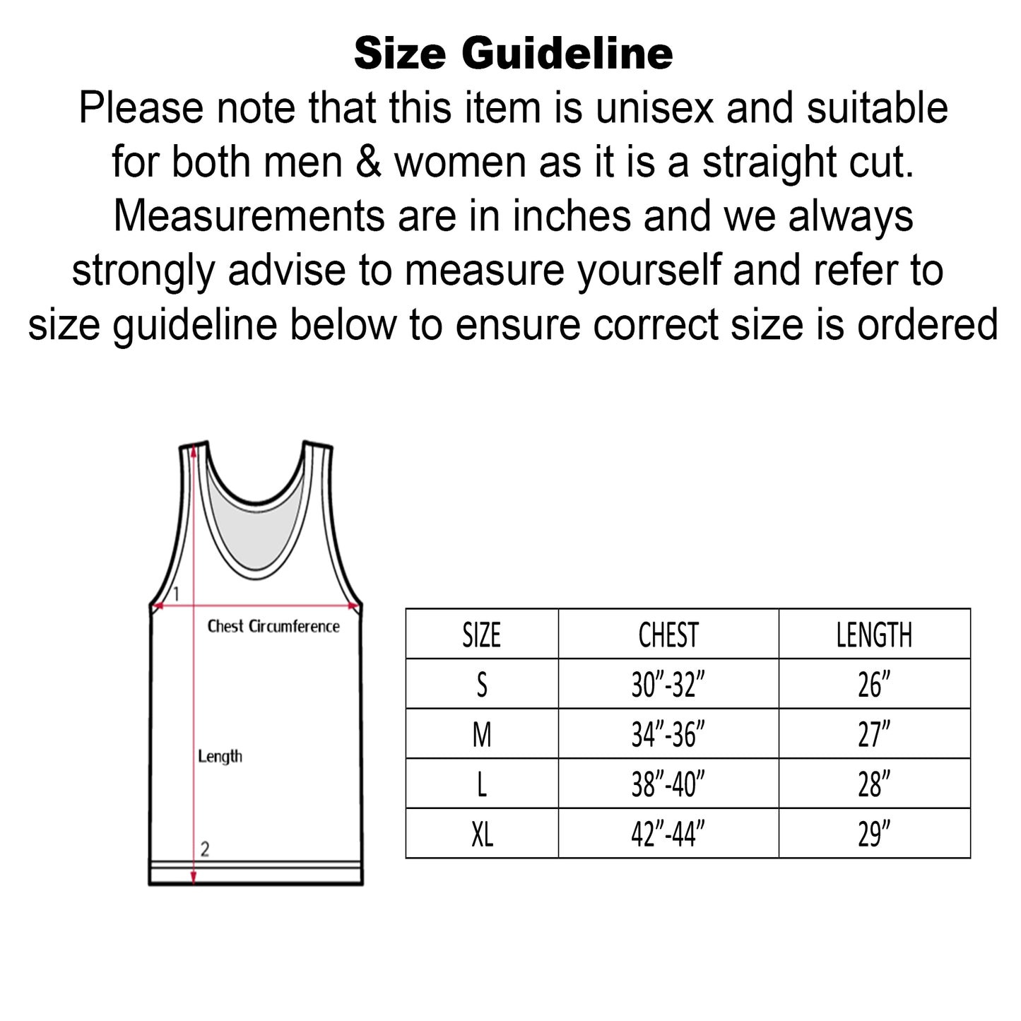 Unisex Red Hot Chili Peppers Tank-Top Singlet vest Sleeveless T-shirt