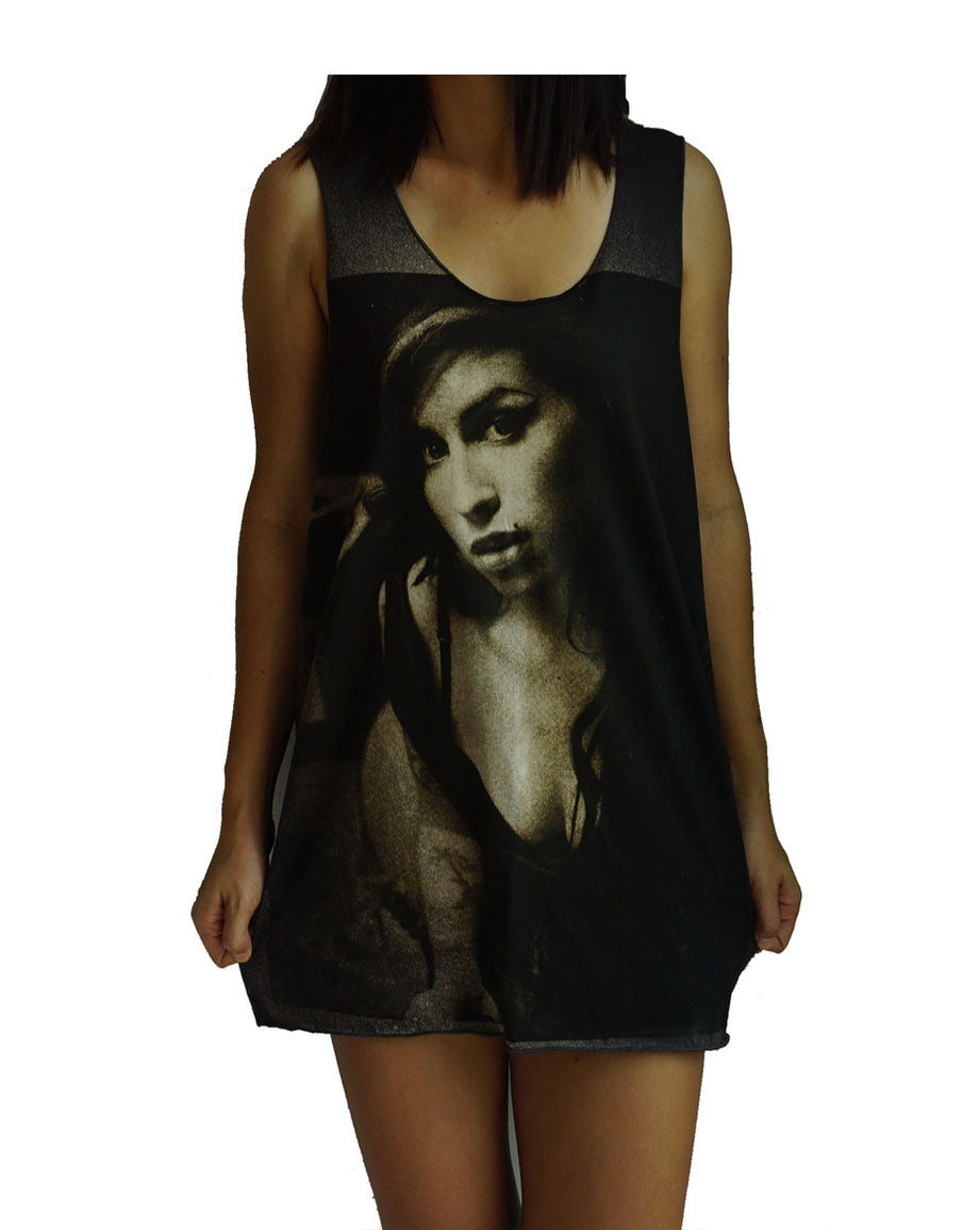Unisex Amy Winehouse Tank-Top Singlet vest Sleeveless T-shirt