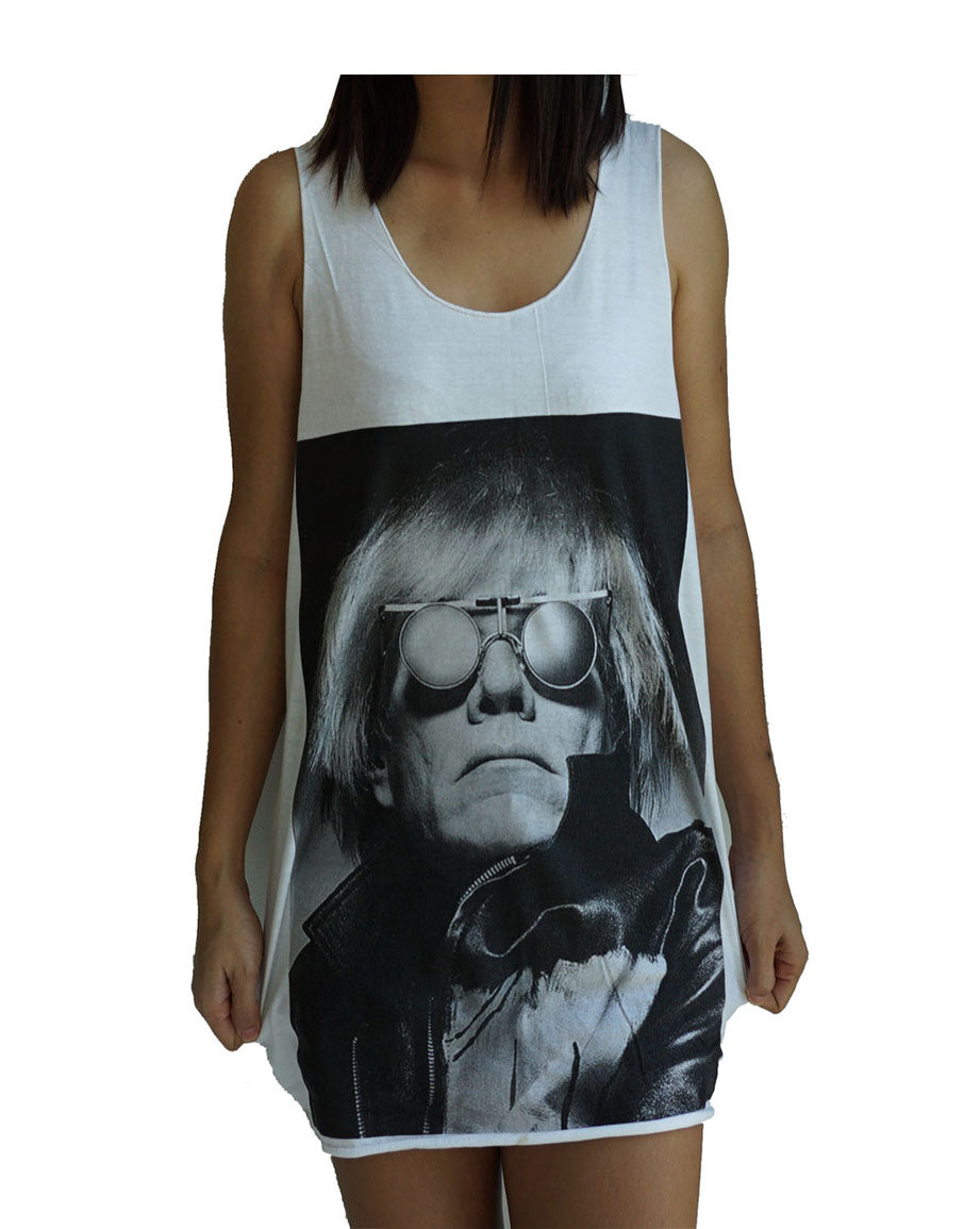 Unisex Andy Warhol Tank-Top Singlet vest Sleeveless T-shirt