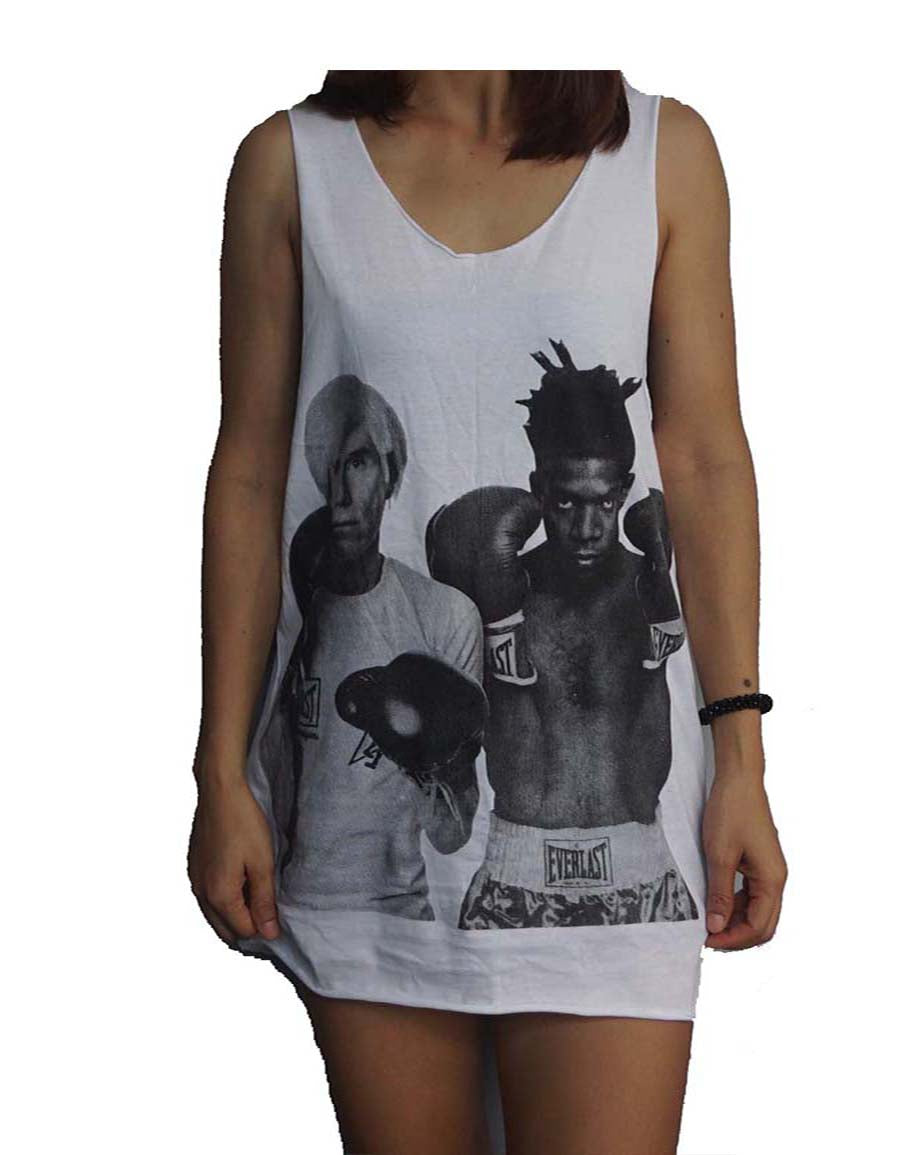 Unisex Andy Warhol Jean Michel Basquiat Tank-Top Singlet vest Sleeveless T-shirt