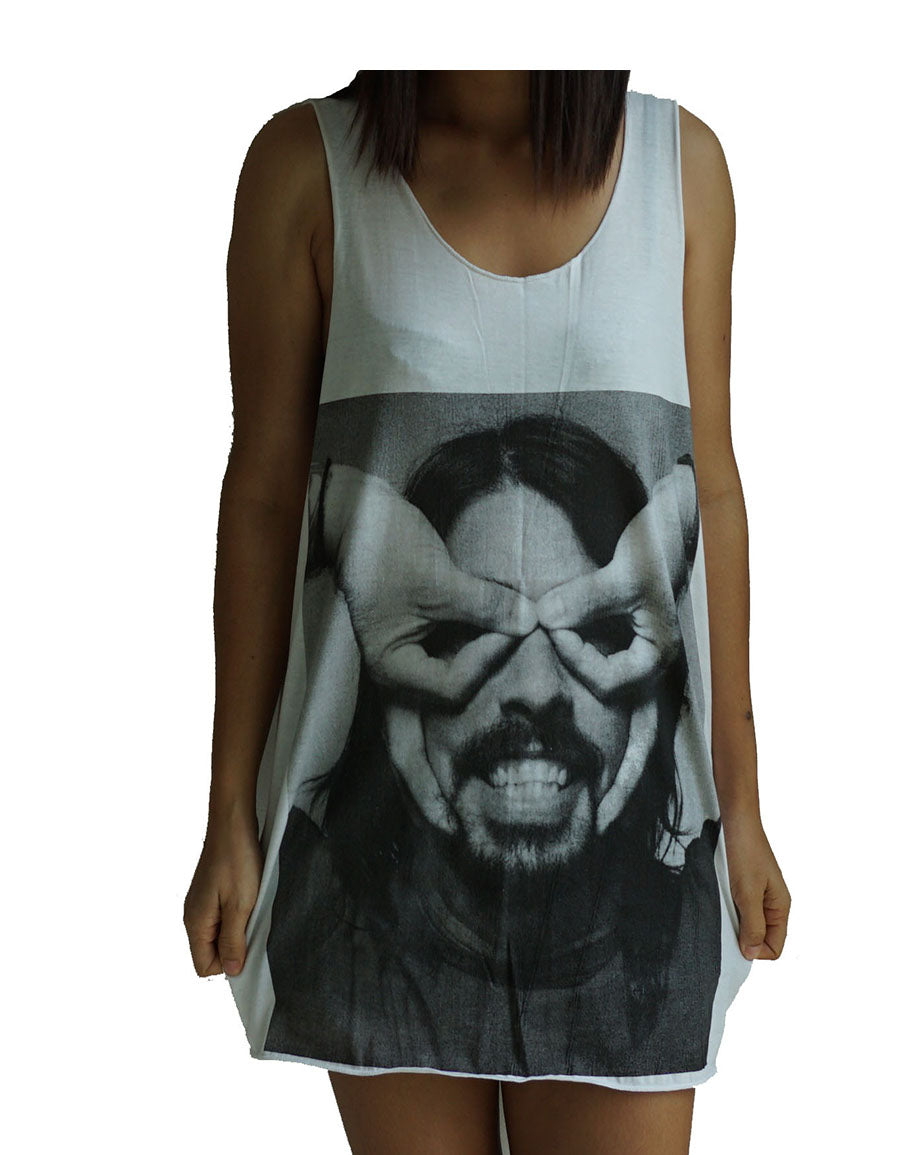 Unisex Dave Grohl Tank-Top Singlet vest Sleeveless T-shirt