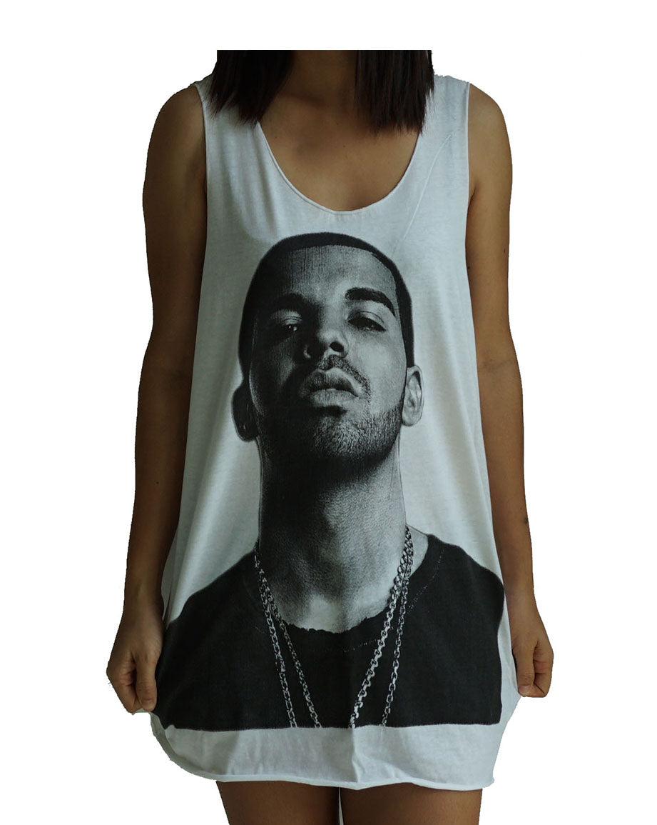 Unisex Drake Tank-Top Singlet vest Sleeveless T-shirt