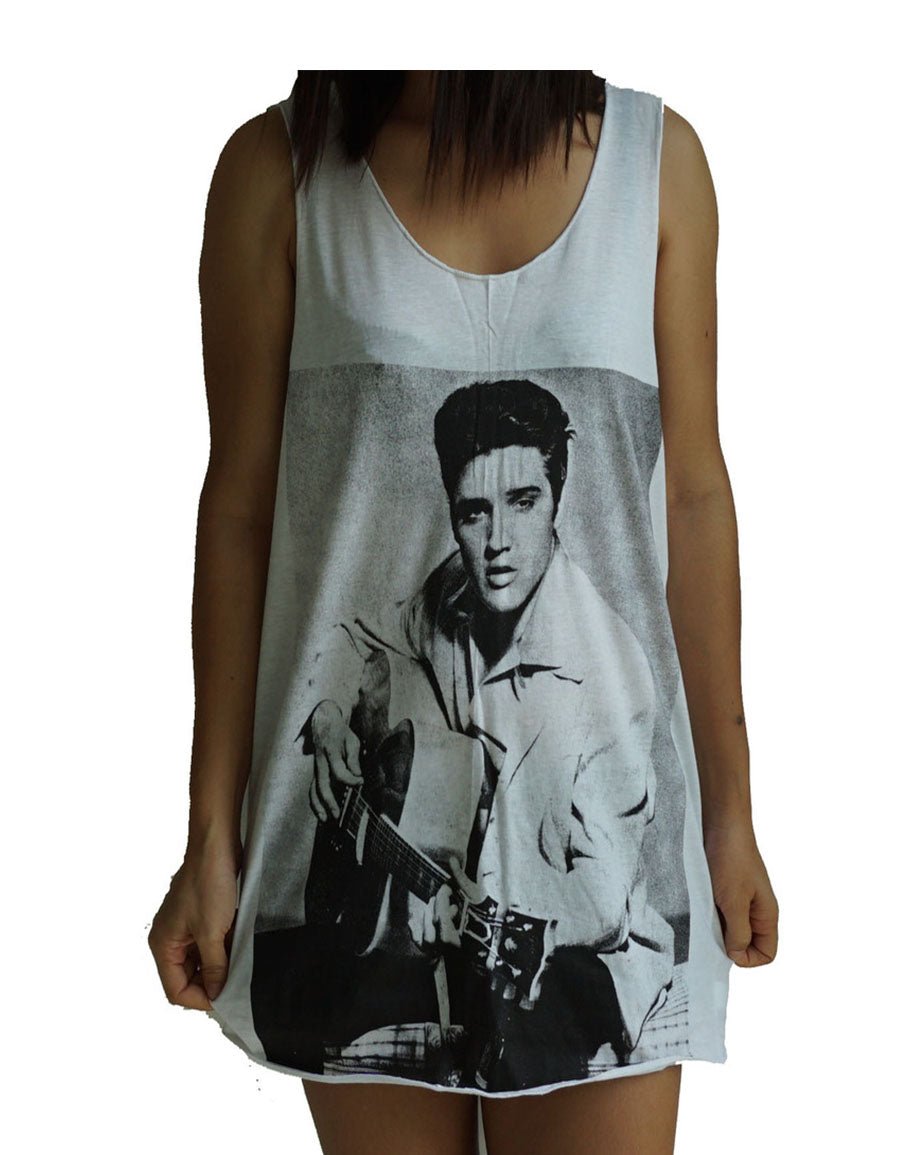 Unisex Elvis Presley Tank-Top Singlet vest Sleeveless T-shirt