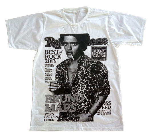 Bruno Mars Short Sleeve T-Shirt