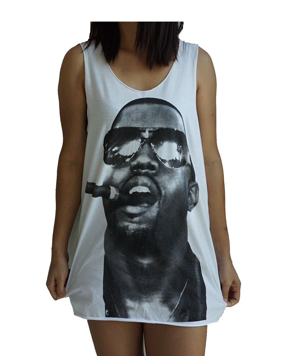 Unisex Kanye West Tank-Top Singlet vest Sleeveless T-shirt
