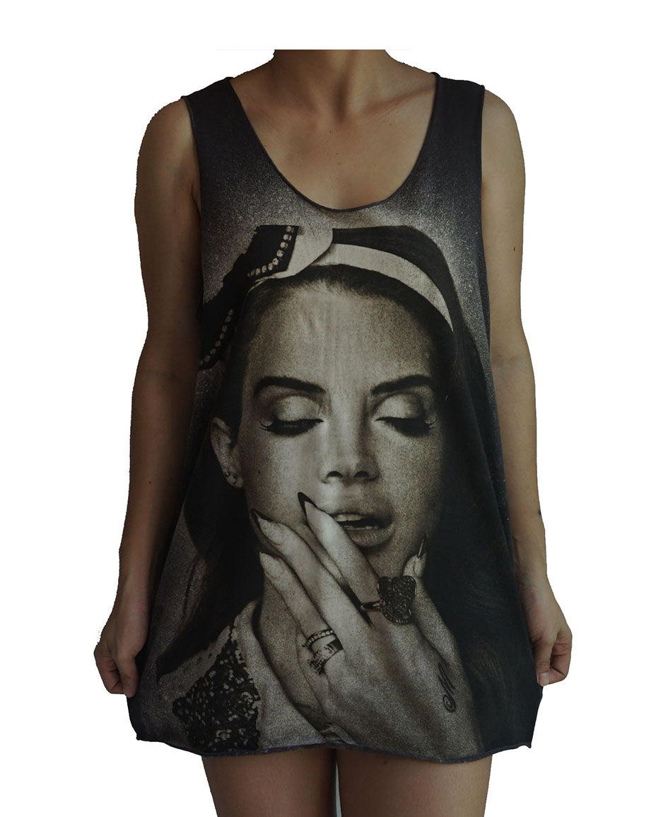 Unisex Lana Del Rey Tank-Top Singlet vest Sleeveless T-shirt