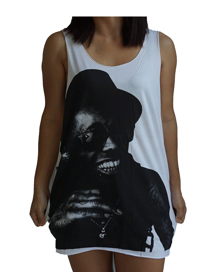 Unisex Lil Wayne Tank-Top Singlet vest Sleeveless T-shirt
