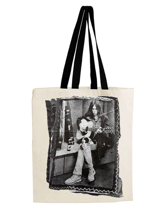 Neil Young Tote Bag