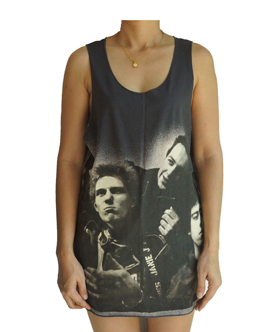 Unisex The Clash Joe Strummer Tank-Top Singlet vest Sleeveless T-shirt