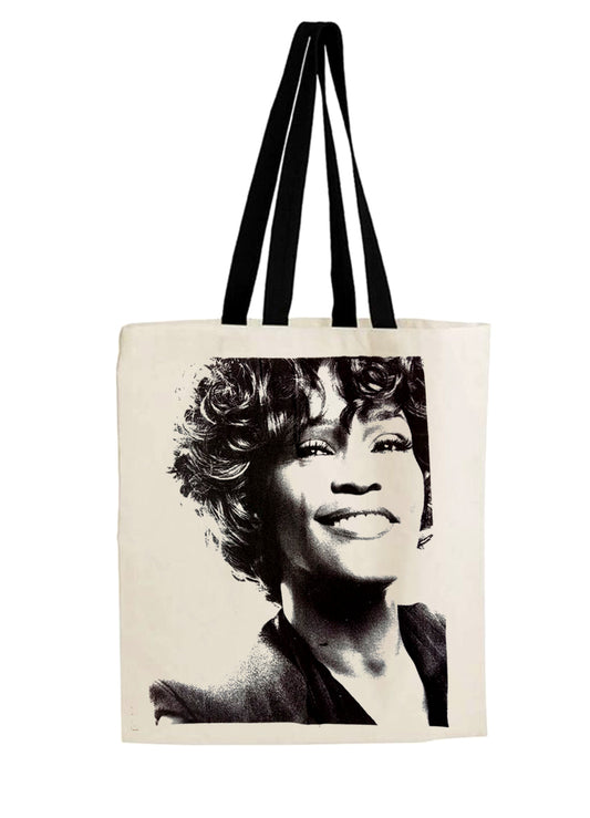 Whitney Houston Tote Bag