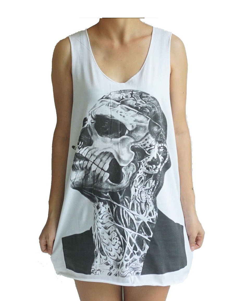 Unisex Zombie Boy Tank-Top Singlet vest Sleeveless T-shirt
