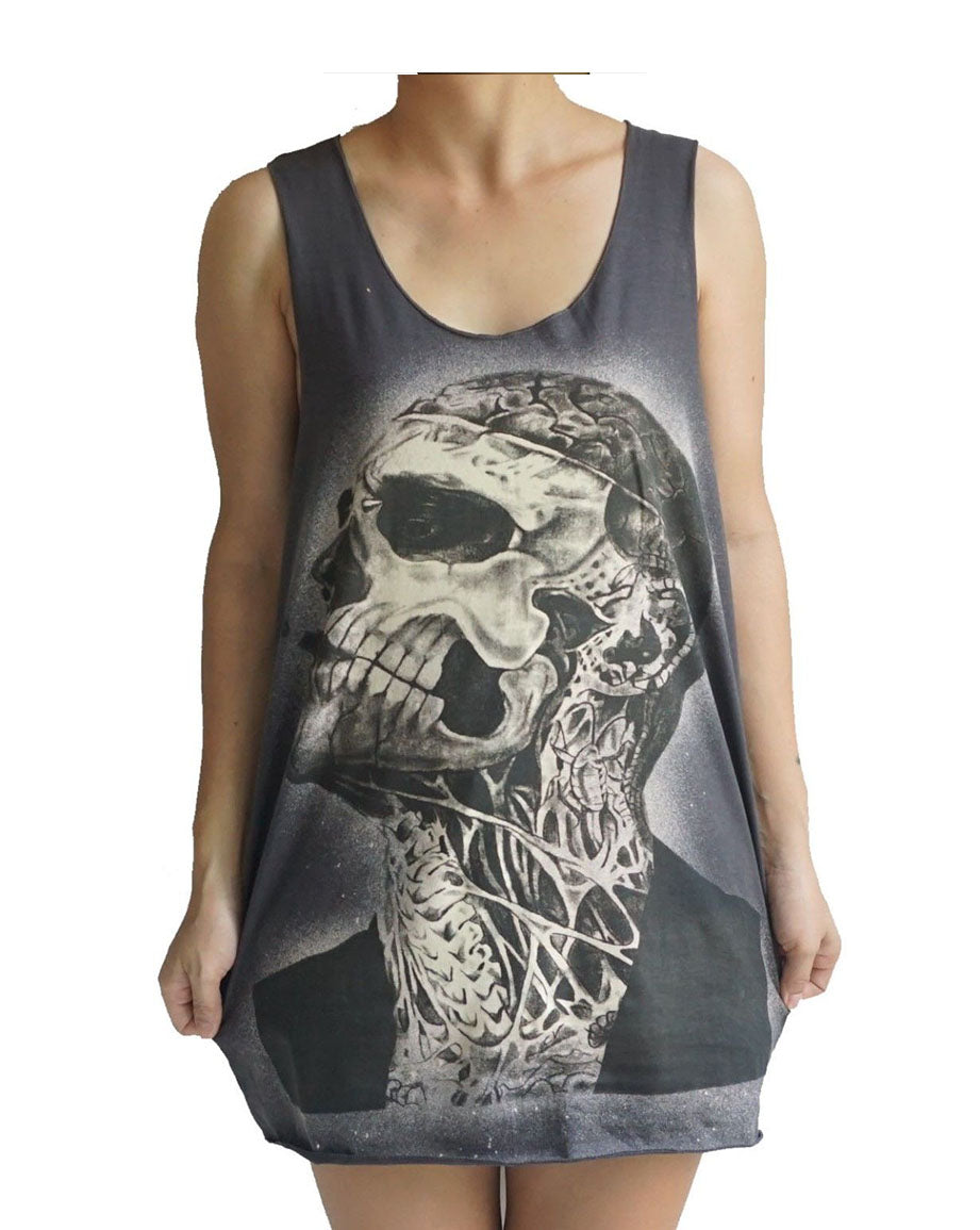 Unisex Zombie Boy Tank-Top Singlet vest Sleeveless T-shirt